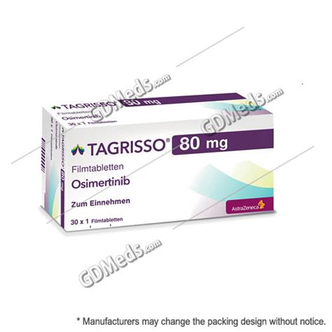 Tagrisso (Osimertinib) 80mg 30 Tablet - GDMedz