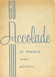 St Francis High School - Accolade Yearbook (Wheaton, IL), Covers 1 - 1