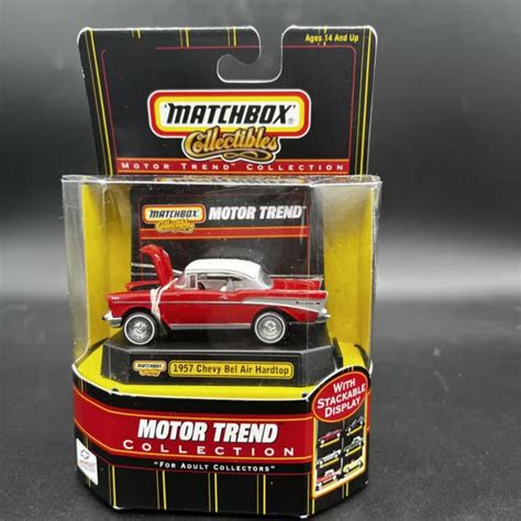 1957 CHEVY BEL Air Hardtop Matchbox Collectibles Motor Trend Collection ...