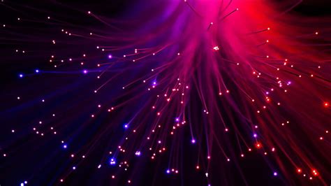 HD wallpaper: light, lights, optical fiber, dark, blue, red, colors ...