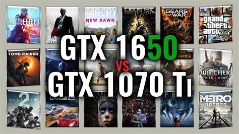 GTX 1650 vs GTX 1070 Ti Benchmarks | Gaming Tests Review & Comparison ...