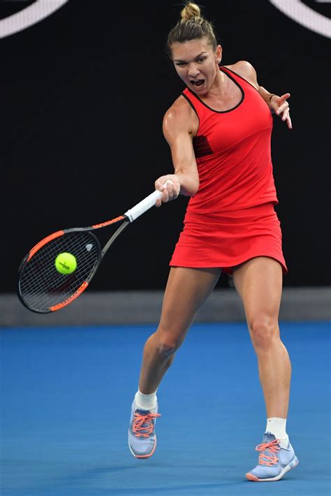 SIMONA HALEP at Australian Open Tennis Tournament Final in Melbourne 01 ...