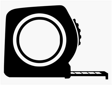 Tape Measures Scalable Vector Graphics Measurement - Silhouette Tape Measure Clip Art, HD Png ...