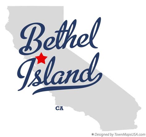 Map of Bethel Island, CA, California