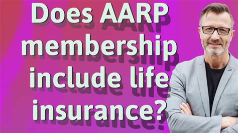 Does AARP membership include life insurance? - YouTube