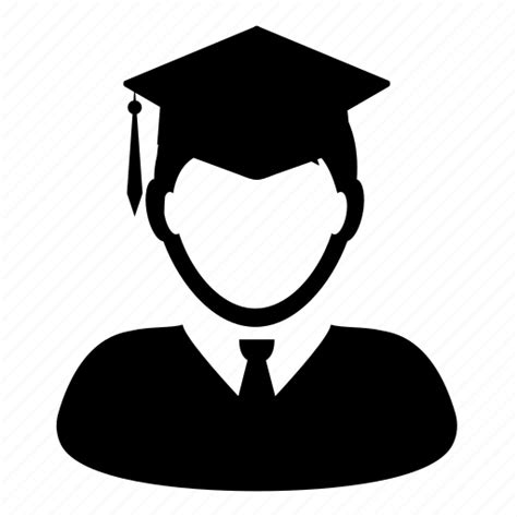 Academic, education, graduation, school, student, user icon