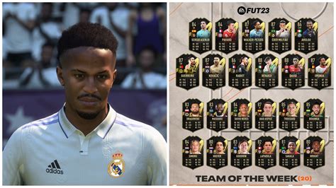 FIFA 23 Team of the Week 20 (TOTW 20) cards revealed, Eder Militao ...