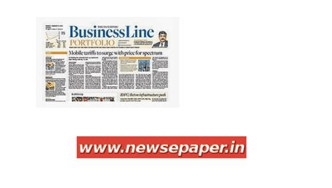 Business Line ePaper PDF Today Download | BL Newspaper 2023