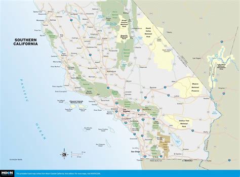 Funner California Map | Wells Printable Map