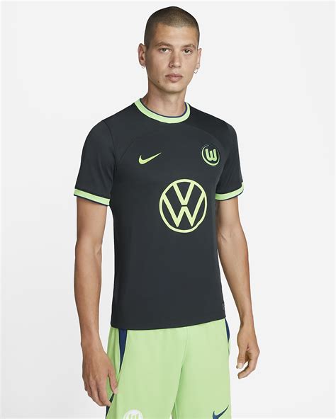 VfL Wolfsburg 2022/23 Stadium Away Men's Nike Dri-FIT Football Shirt ...