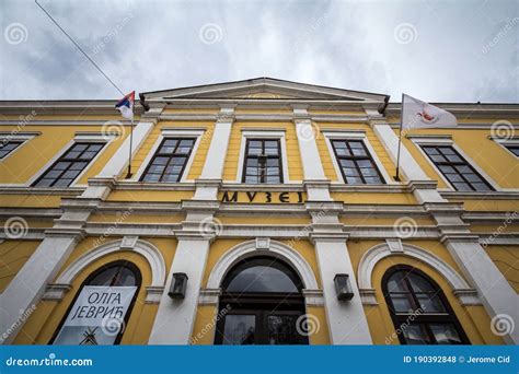 Main Facade of the National Museum of Kralevo, Also Called Narodni Muzej, a Cultural Landmark of ...