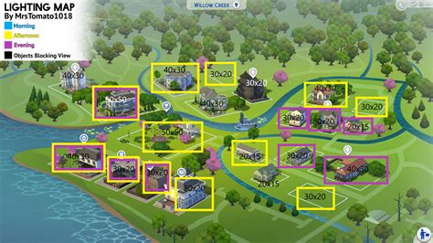 This Lighting Map Guide For The Sims 4 Will Help You Showcase Your ...