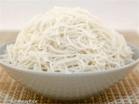 Rice Vermicelli (Bun) - How to Cook Perfect Noodles | RunAwayRice