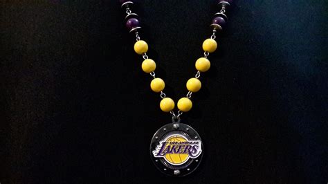 Lakers Team Necklace - Tricimayne Designs