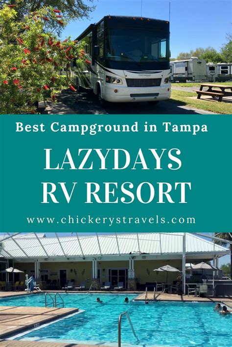 LazyDays RV Resort (Tampa, FL) | Rv parks and campgrounds, Campground reviews, Rv