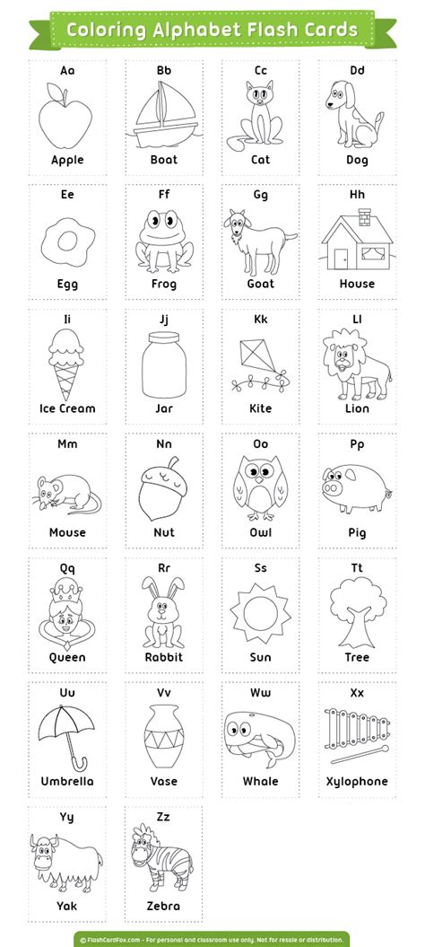 Printable Alphabet Flashcards Without Pictures Biological Anthropology ...