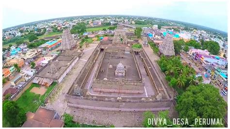 Virudhachalam Sri Palamalainathar Temple Aerial View | Lord Siva Songs | Eagle View | Big Temple ...