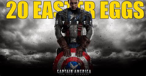 Captain America: The First Avenger - 20 Well-Hidden Easter Eggs Every ...