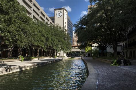 Canal that winds through the upscale neighborhood of Las Colinas in ...