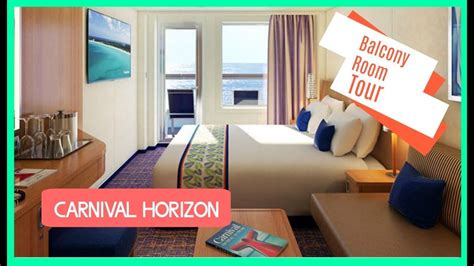 Carnival Horizon- Balcony Cabin Room Tour!! - YouTube