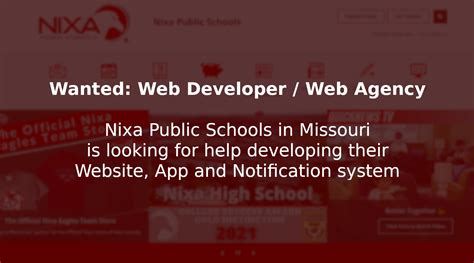 Nixa Public Schools in Missouri is looking for help developing their ...