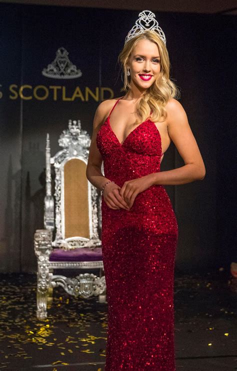 Miss Scotland 2017 crown awarded to Milngavie beauty Romy McCahill ...