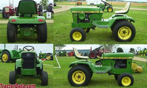 TractorData.com John Deere 120 tractor dimensions information