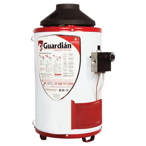 BOILER DE PASO GAS NATURAL 4.5L 1.5 SERVICIOS SOPORTE PARED GUARDIAN