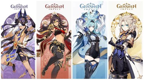 Genshin Impact 3.5 banners list: Dehya, Mika, and rerun characters