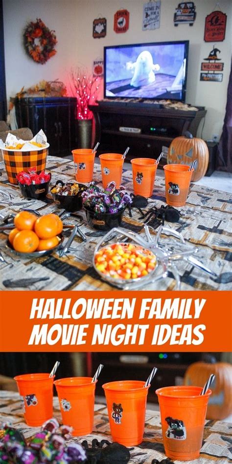 Halloween Family Movie Night Ideas | Jordan's Easy Entertaining