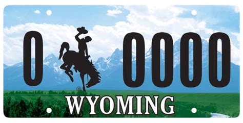 Personalized / Special Plates | Natrona County, WY