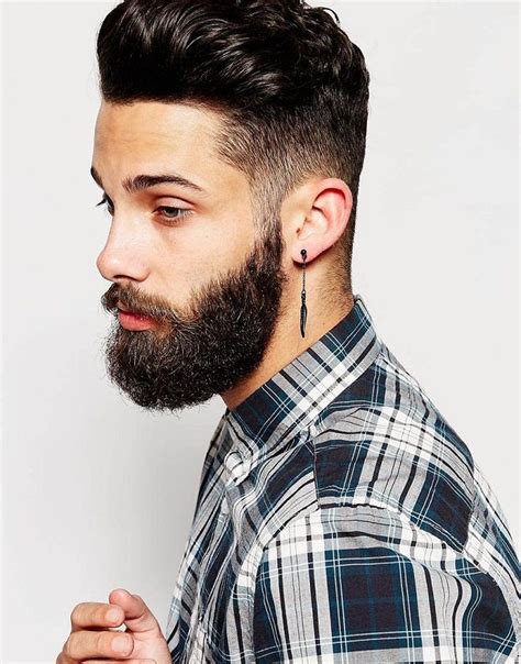 A Man’s Guide to Wearing Earrings | Men earrings, Mens hairstyles undercut, Hair and beard styles