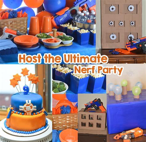 Nerf Party Ideas - Host the Ultimate Nerf Party - Mommy's Fabulous Finds