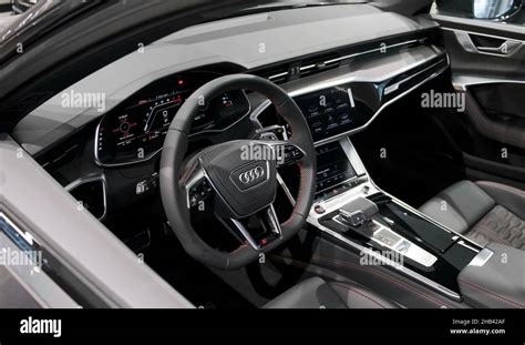 Audi rs6 interior hi-res stock photography and images - Alamy