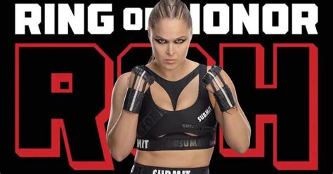 Ronda Rousey’s debut set for ROH on HonorClub - Cageside Seats