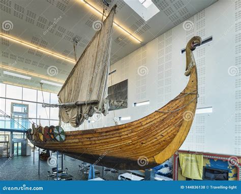 Gokstad Viking Ship, Iceland Editorial Stock Photo - Image of keflavik ...