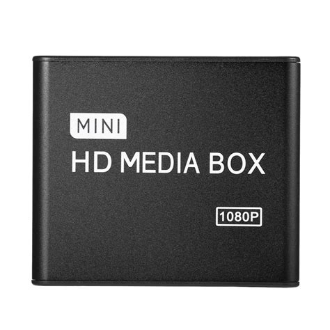 1080P HDD Media Box TV box Video Multimedia Player Full HD With SD MMC ...