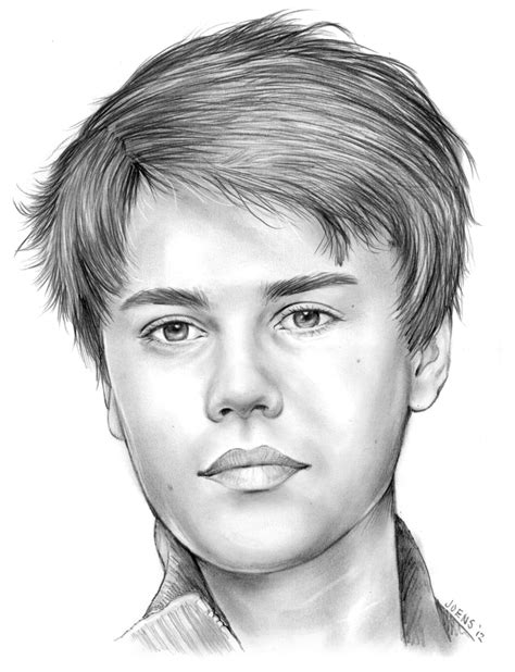 Sketch of the Day: Justin Bieber - by request