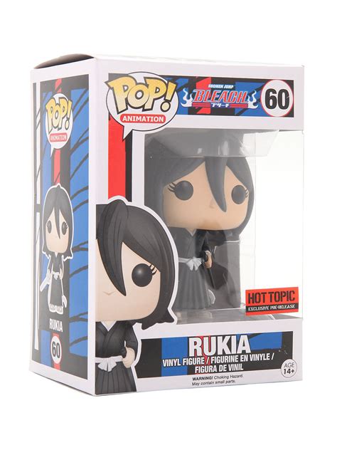 Funko Bleach Pop! Animation Rukia Vinyl Figure Hot Topic Exclusive Pre-Release | Vinyl figures ...