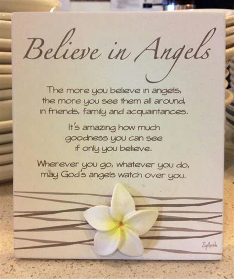 My wish & prayer for you is that you Believe in angels & know in your ...