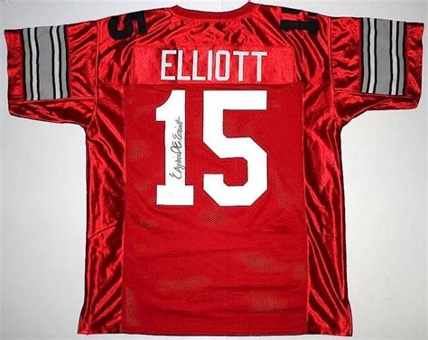 Ezekiel Elliott Signed Ohio State Jersey (JSA COA)