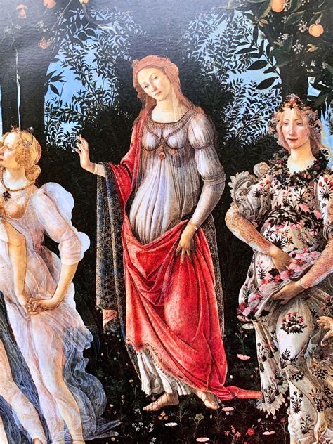 1993 Sandro Botticelli RETRO POSTER RARE Primavera spring - Etsy | Sandro botticelli paintings ...