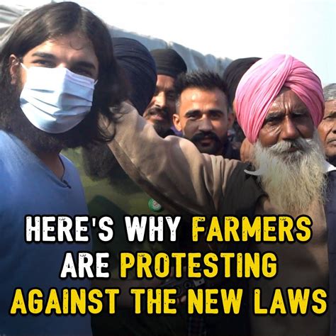 Here's Why Farmers Are Protesting Against The New Laws | Farmers from ...