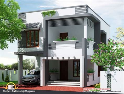 Simple Small 2 Storey House Design With Rooftop : This video is a small 2 storey residential house.