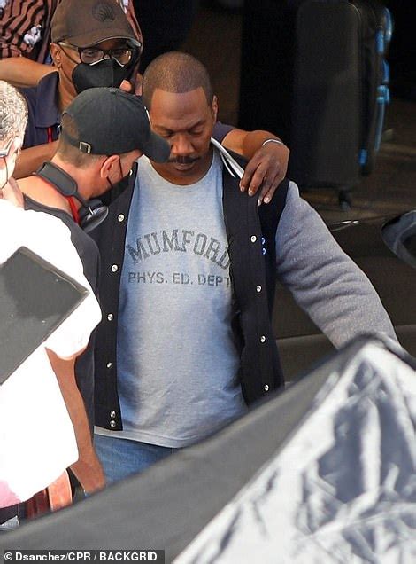 Eddie Murphy dons THAT iconic Detroit Lions jacket while filming ...