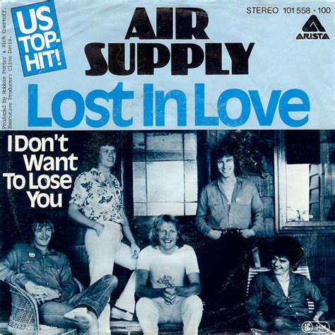 Air Supply – Lost In Love (1980, Vinyl) - Discogs