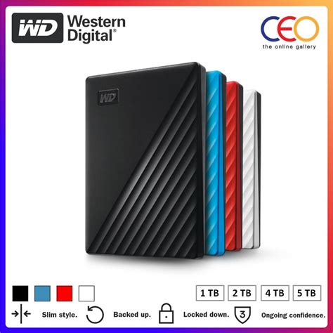 Western Digital WD My Passport External Portable Hard Drive HDD USB3.0 ...