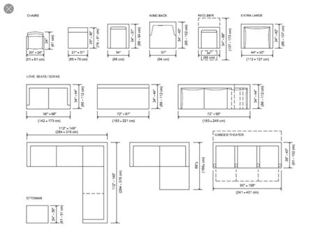 Standard Sofa Dimensions | Living/ Socializing Spaces | Pinterest | Interiors