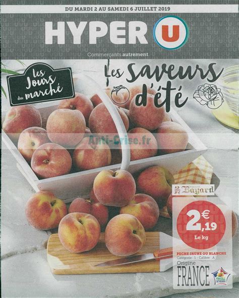 Anti-crise.fr | Catalogue Hyper U du 02 au 06 juillet 2019 (Nord)HYPER ...