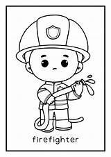 32 Occupation Coloring Pages For Job Printable PDF  sketch template